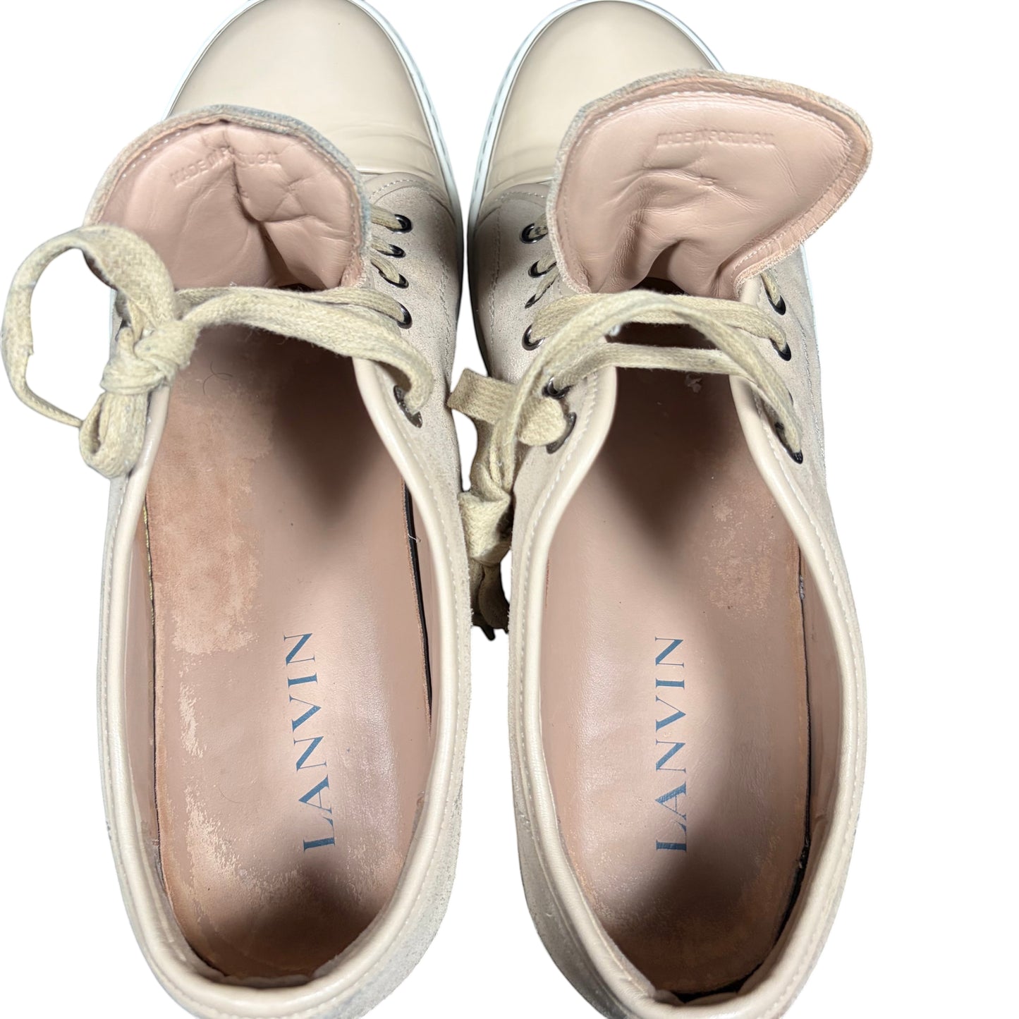 Lanvin Toe Cap Sneakers
