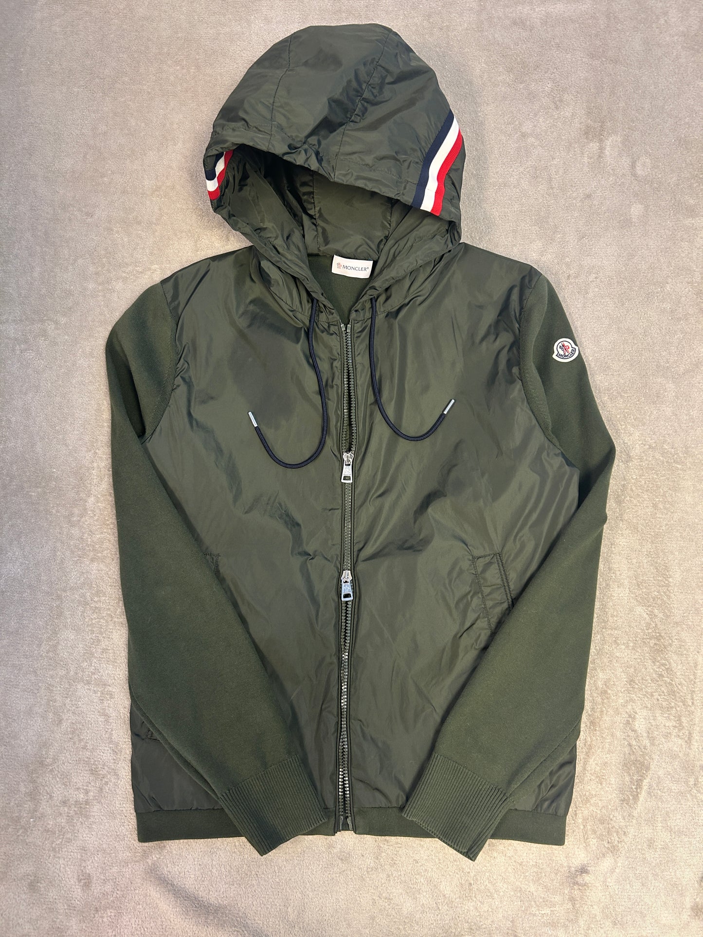 Moncler Tricolour Hybrid Cardigan