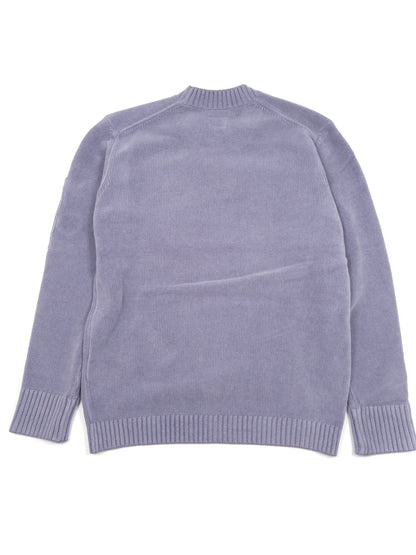 C.P. Company Cotton Chenille Crew Neck Sweatshirt - Lavender
