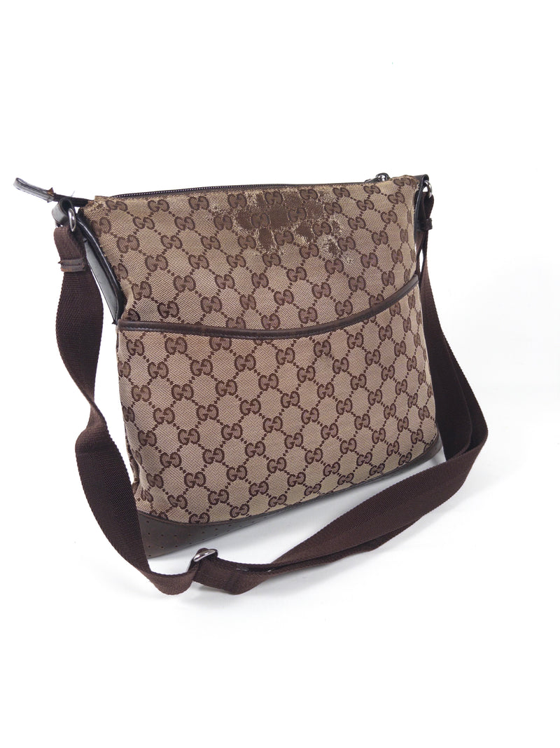 Gucci GG Canvas Messenger Bag