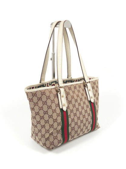 Gucci GG Canvas Jolicoeur Medium Tote with Charms