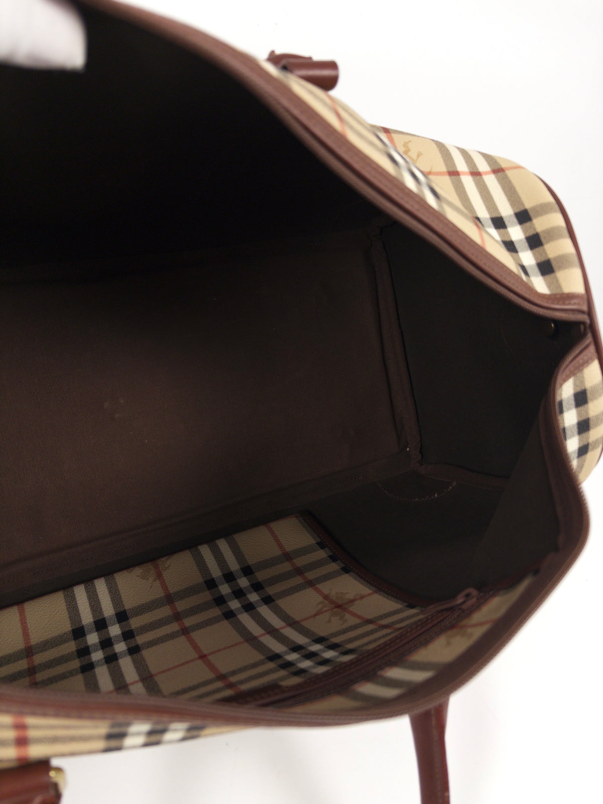 Burberry Nova Check Boston Bag
