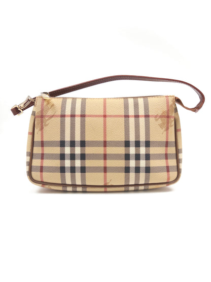 Burberry Haymarket Check Pochette Bag