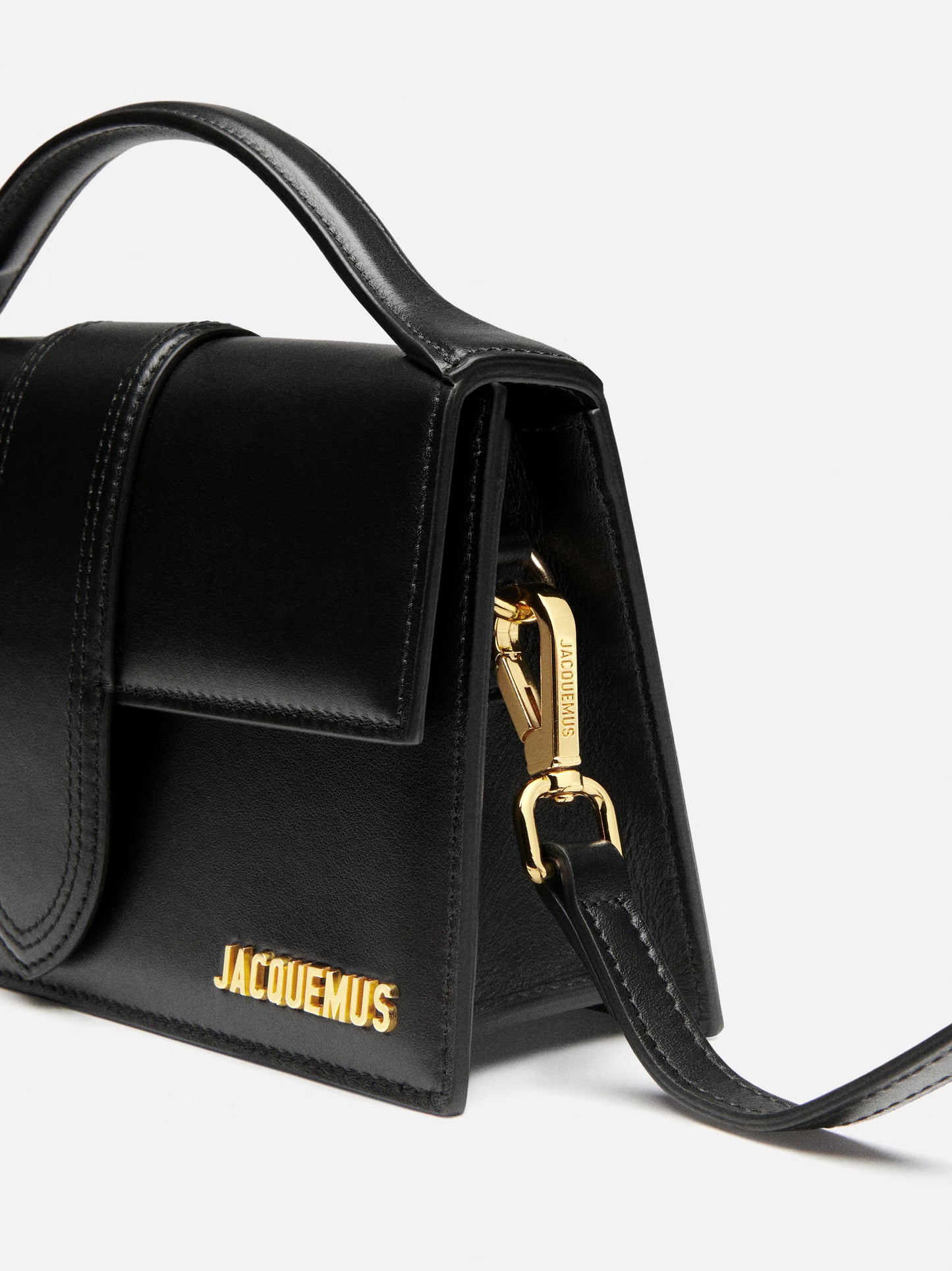 Jacquemus Le Grand Bambino Bag - Black & Gold