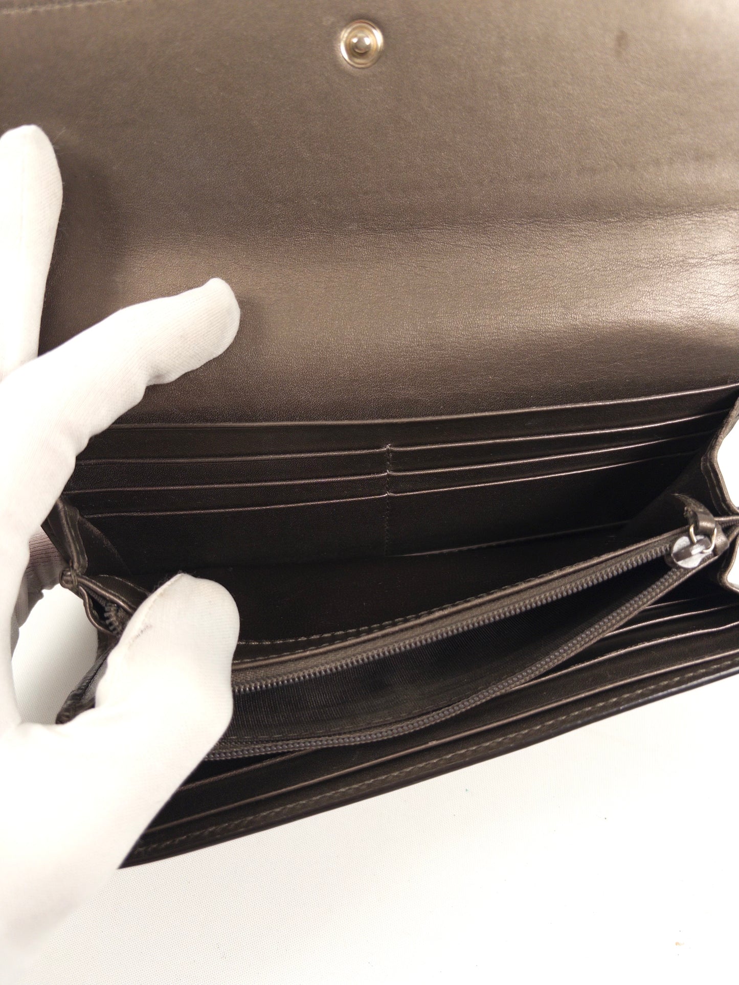 Gucci Microguccissima Pattern Leather Continental Wallet