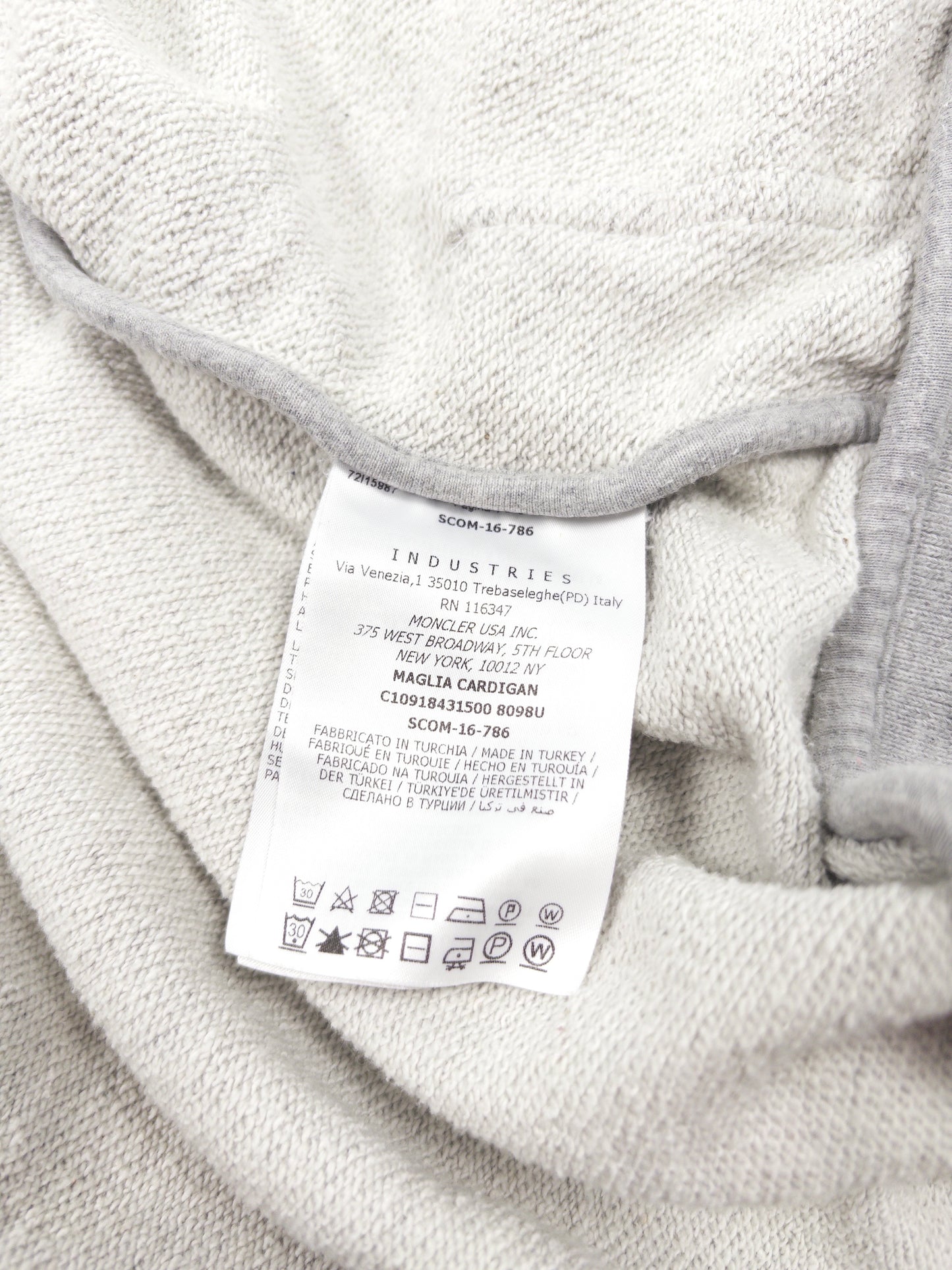 Moncler Tricolor Zip Hoodie