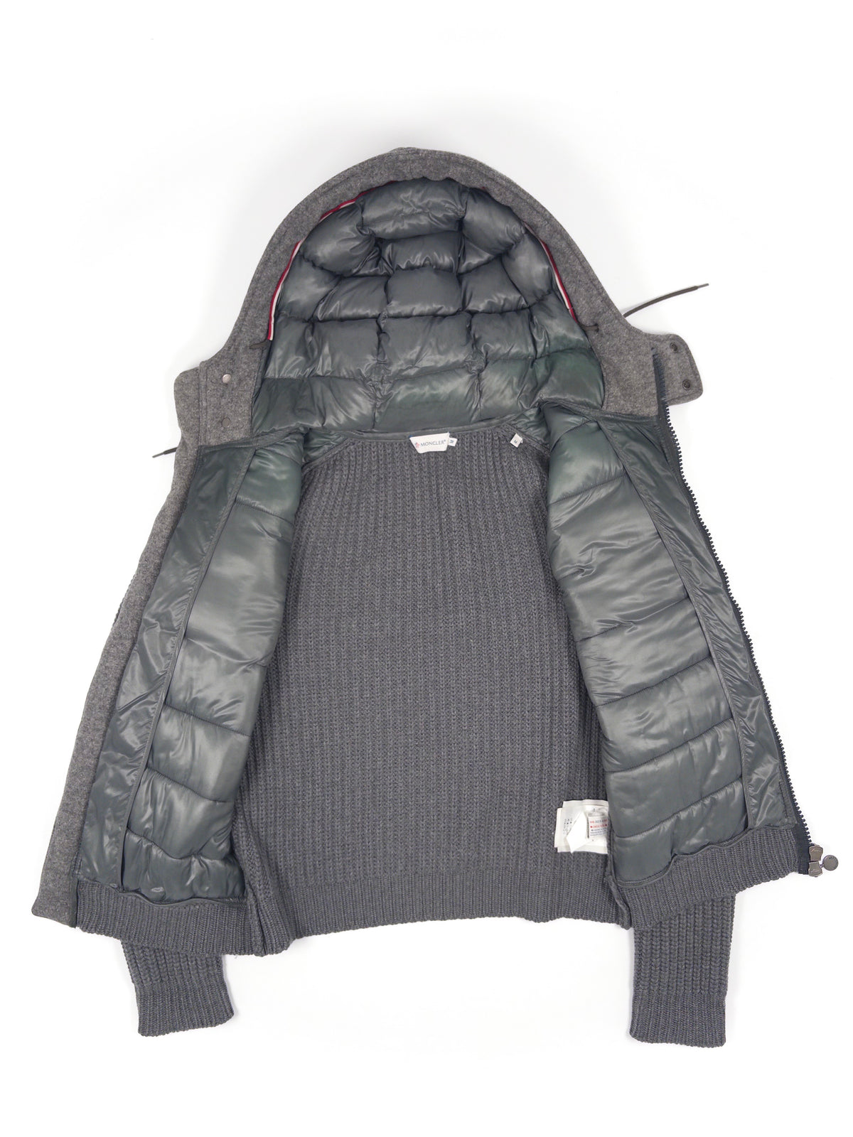 Moncler Wool Down Cardigan