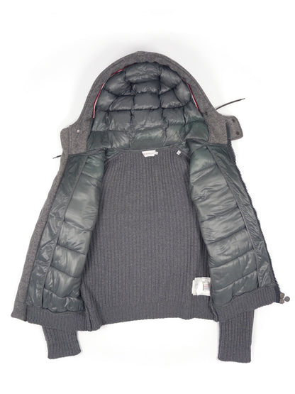 Moncler Wool Down Cardigan