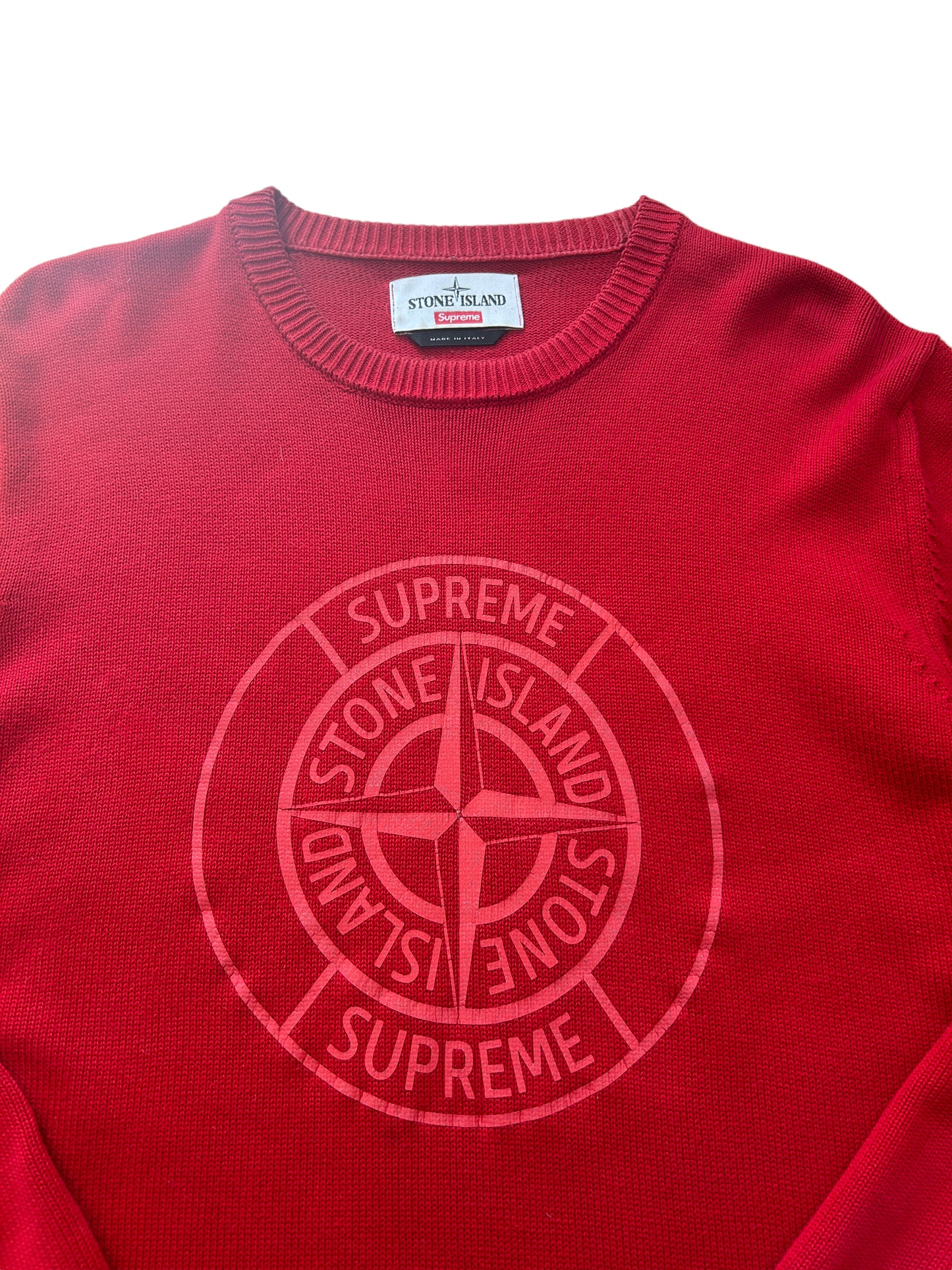 Stone Island X Supreme Thick Cotton Sweatshirt