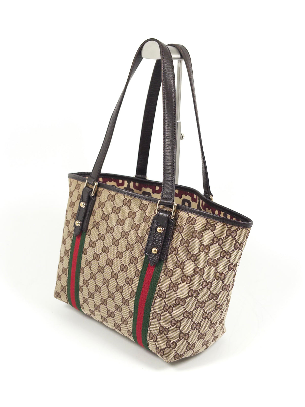 Gucci GG Canvas Jolicoeur Medium Tote With Charms