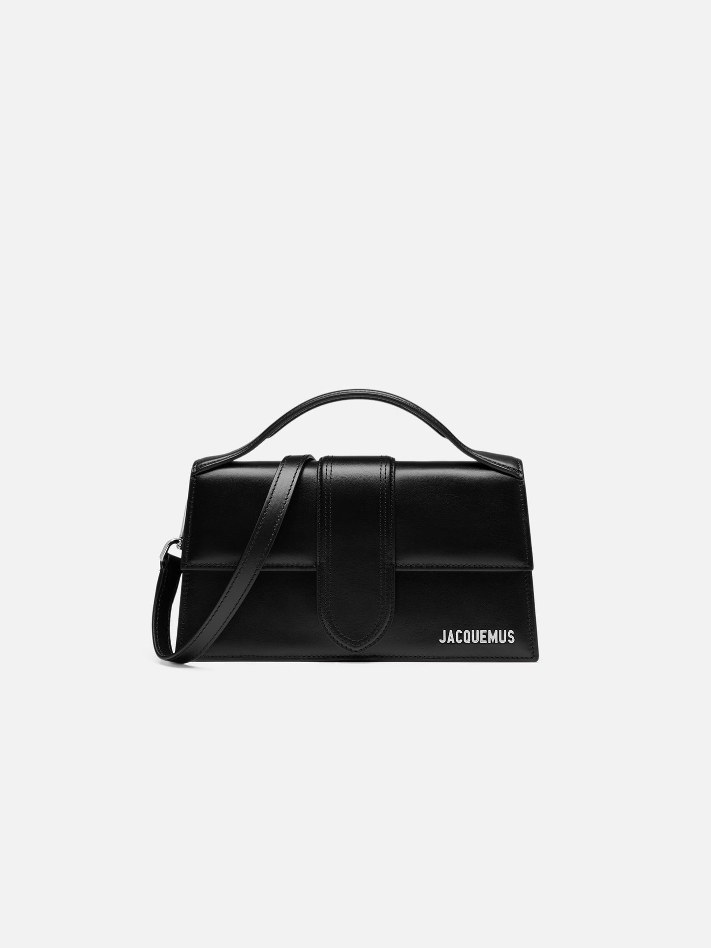 Jacquemus Le Grand Bambino Bag - Black & Silver