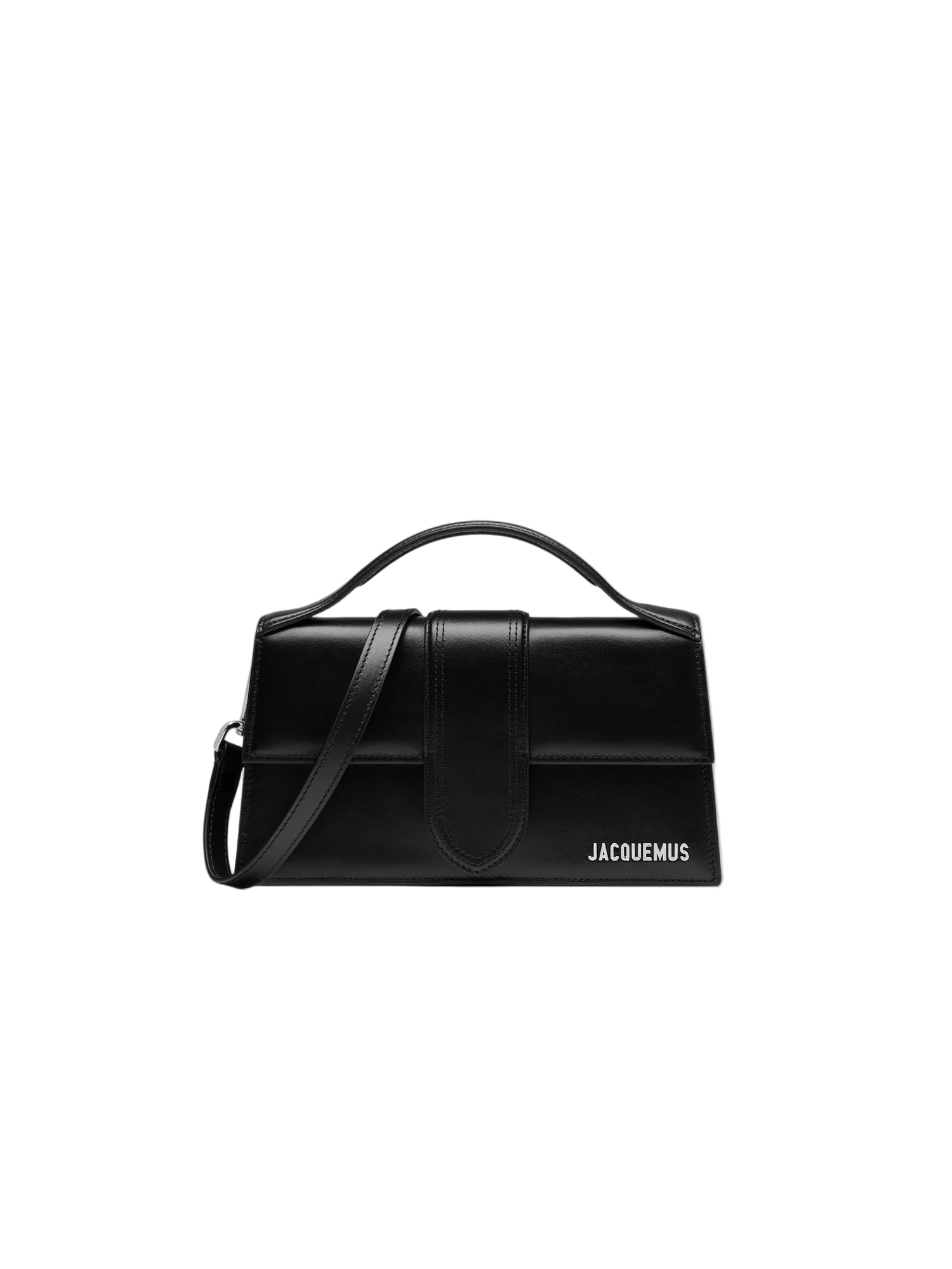 Jacquemus Le Grand Bambino Bag - Black & Silver