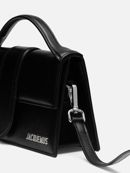 Jacquemus Le Grand Bambino Bag - Black & Silver