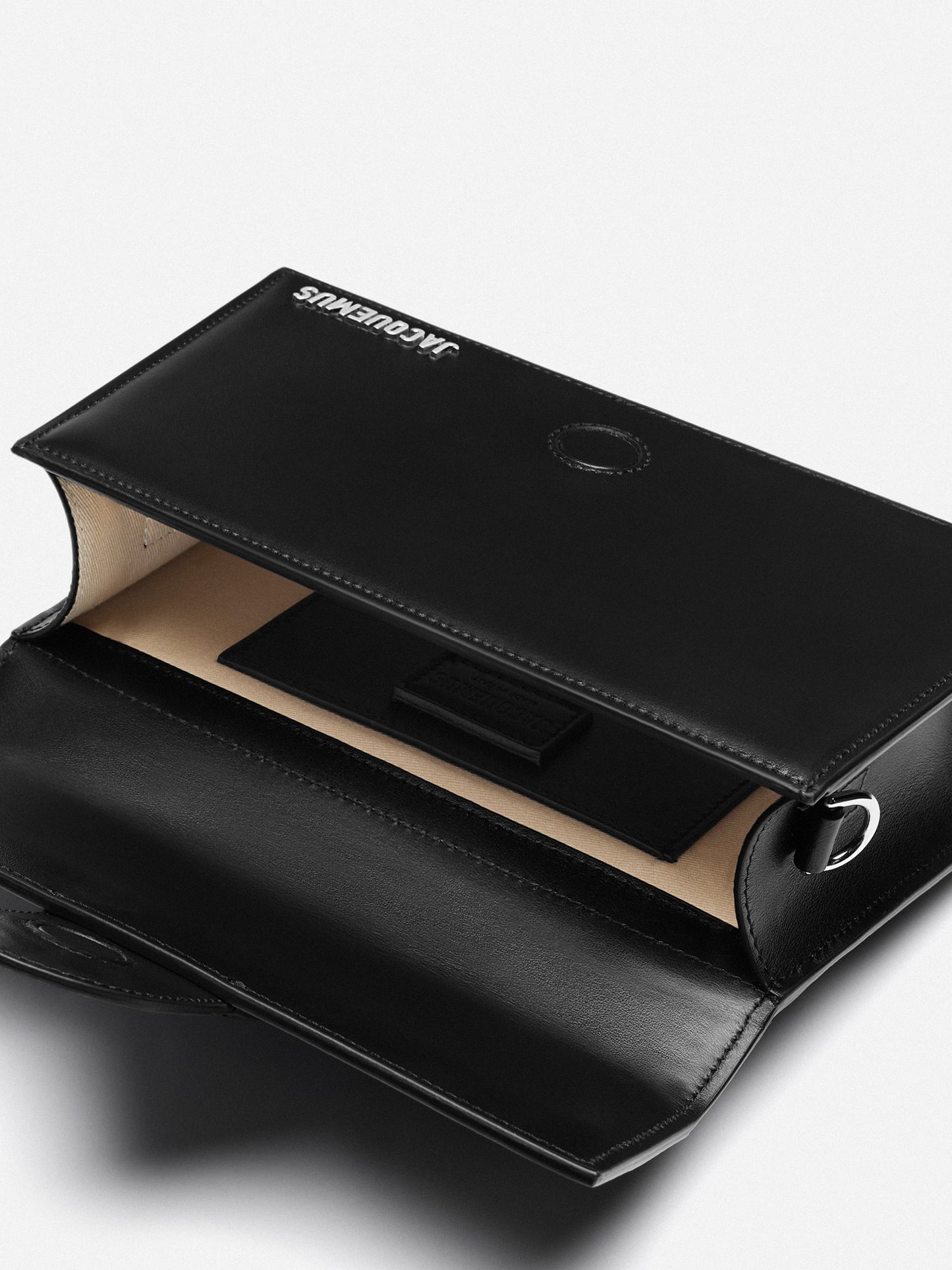 Jacquemus Le Grand Bambino Bag - Black & Silver