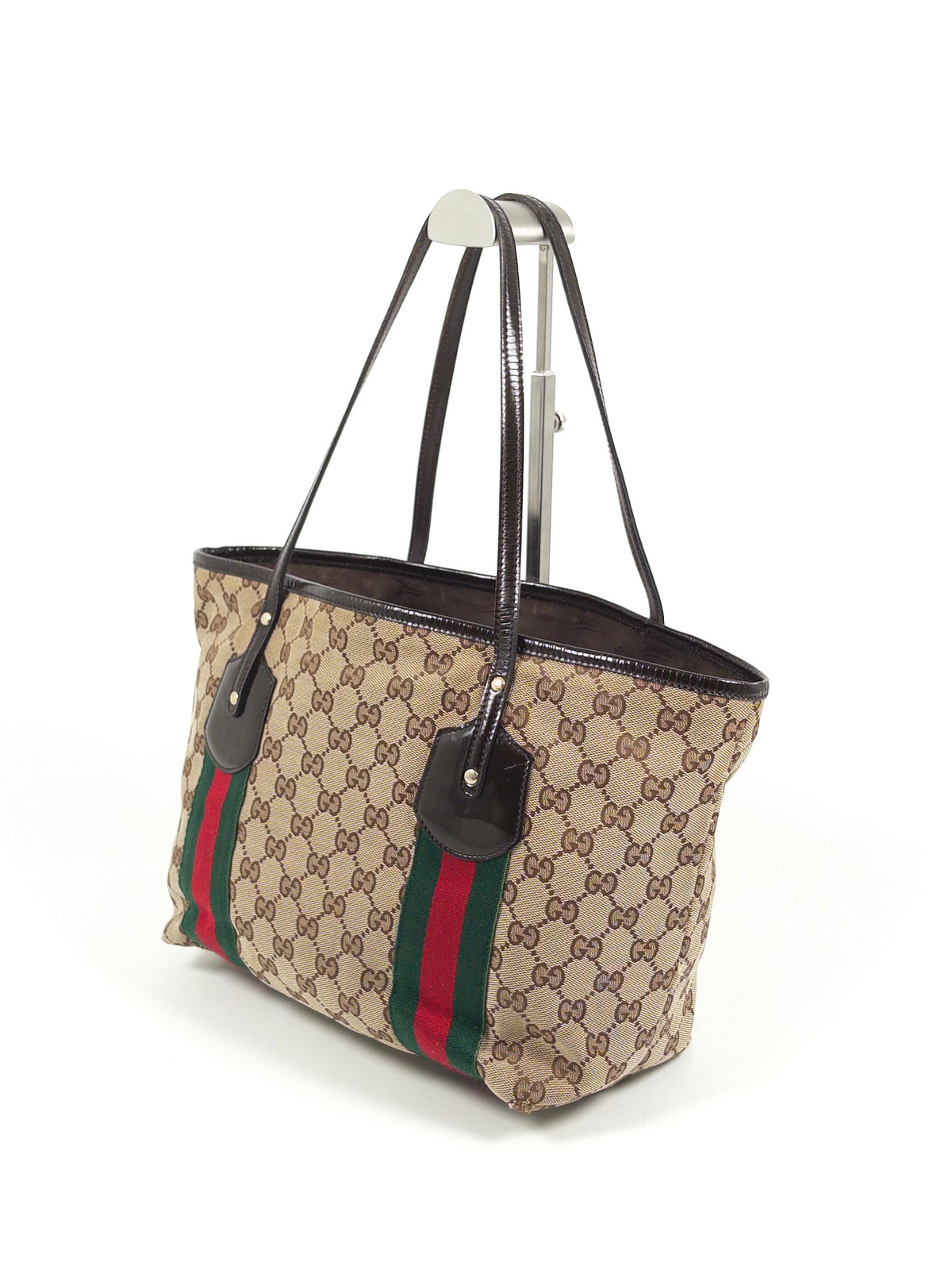 Gucci GG Canvas Web Jolicouer Tote