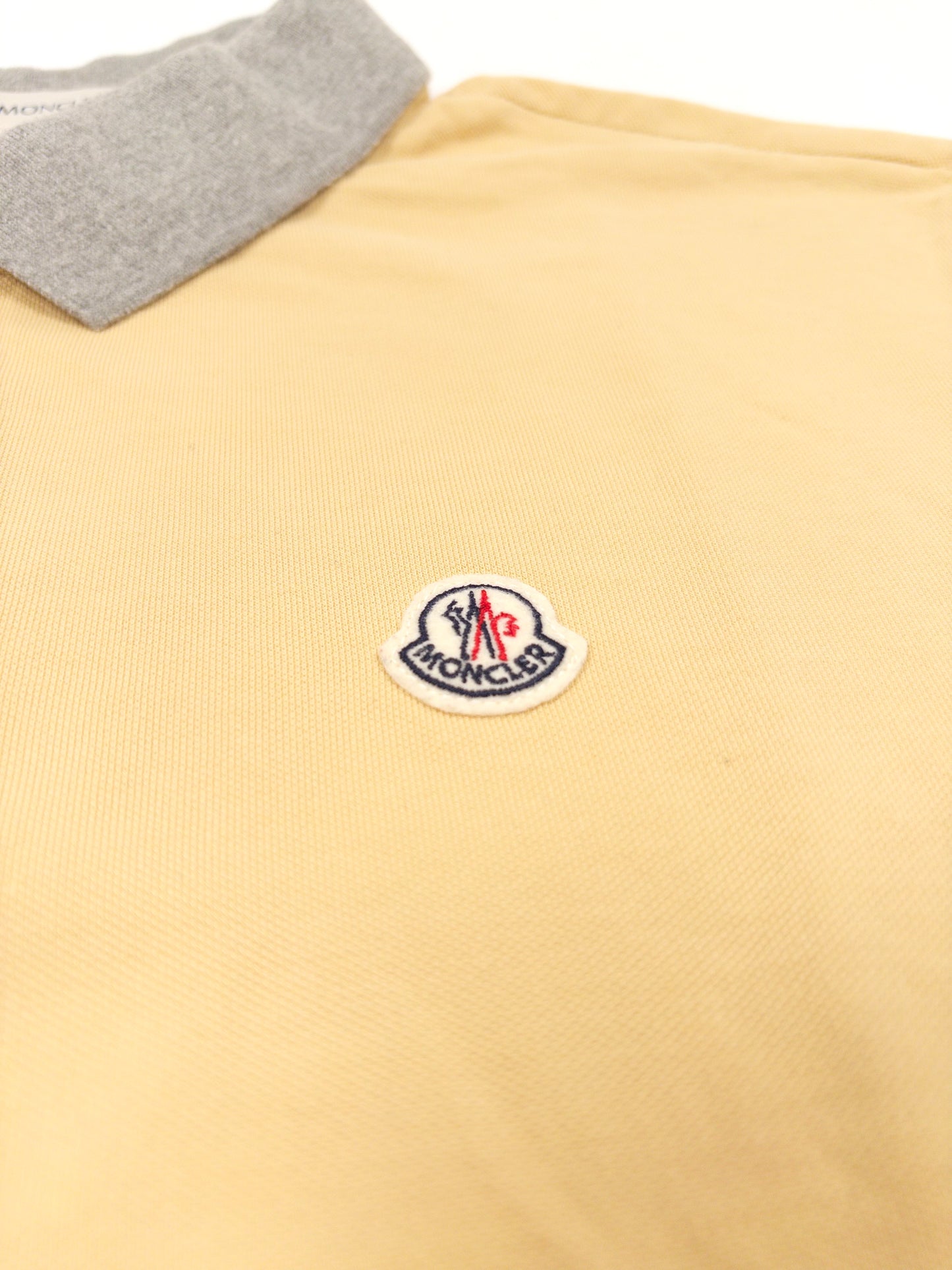Moncler Polo Shirt Yellow