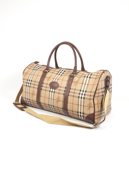 Burberry Nova Check Boston Bag