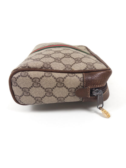 GUCCI GG Supreme Sherry Line clutch bag