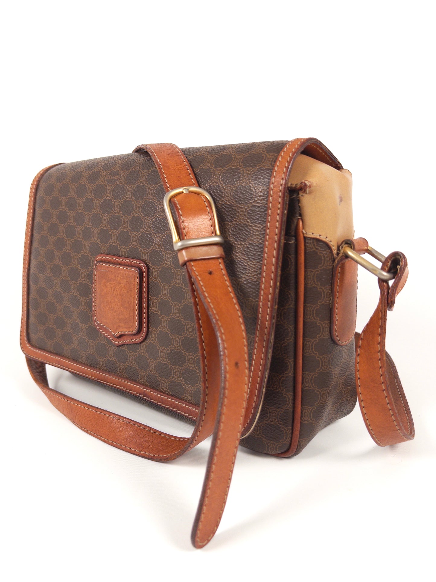 Celine Macadam Crossbody Shoulder Bag