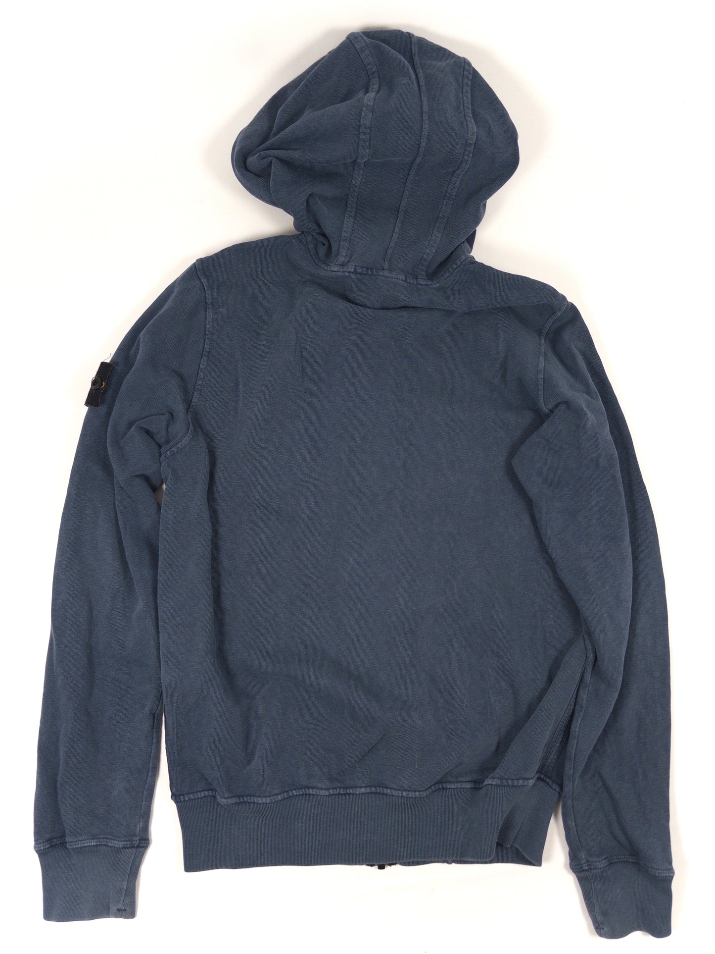Stone Island Garment Dyed Zip Hoodie
