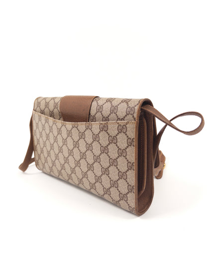 Gucci GG Supreme Shoulder Bag with Certificate