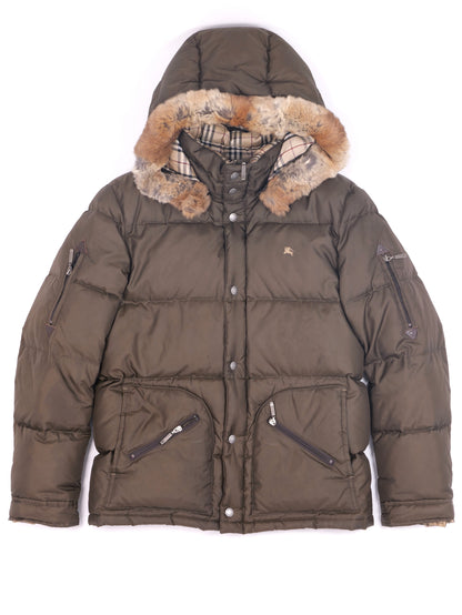 Burberry Nova Check Down Jacket