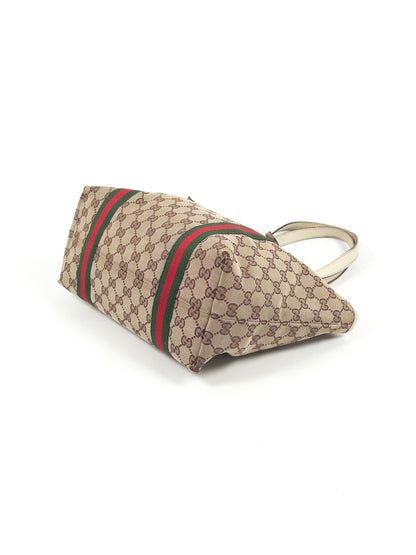 Gucci GG Canvas Jolicoeur Medium Tote with Charms