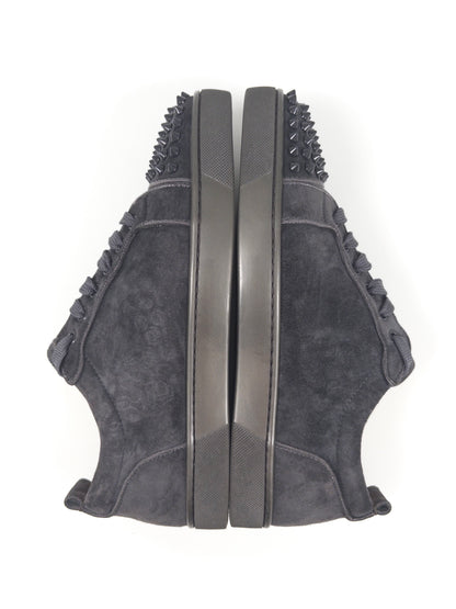 Christian Louboutin Dark Grey Spike Sneaker (Fits EU 42)
