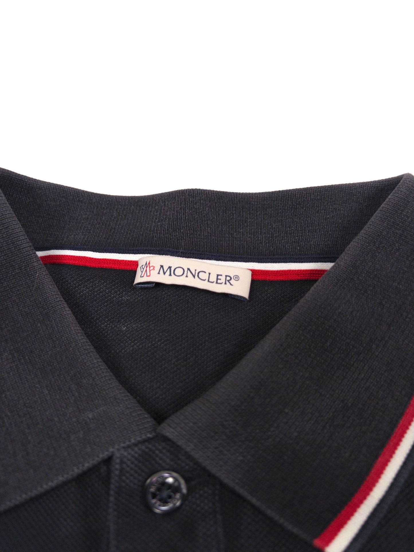 Moncler Polo Shirt Navy (Fits XS/S)