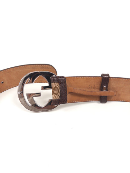 GUCCI GG Canvas Belt (W29-33)
