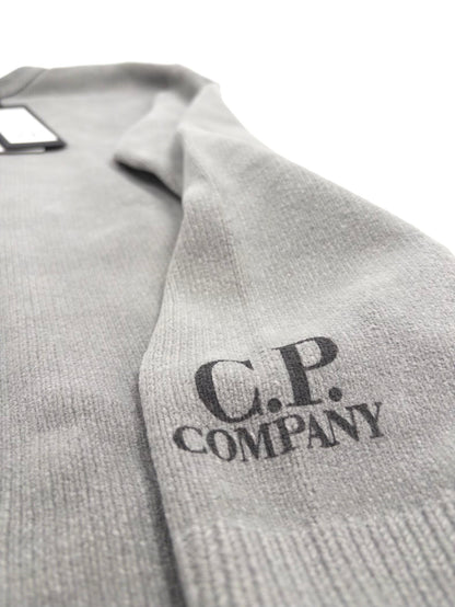 C.P. Company Reverse Plat Crew Neck Sweatshirt - Grey