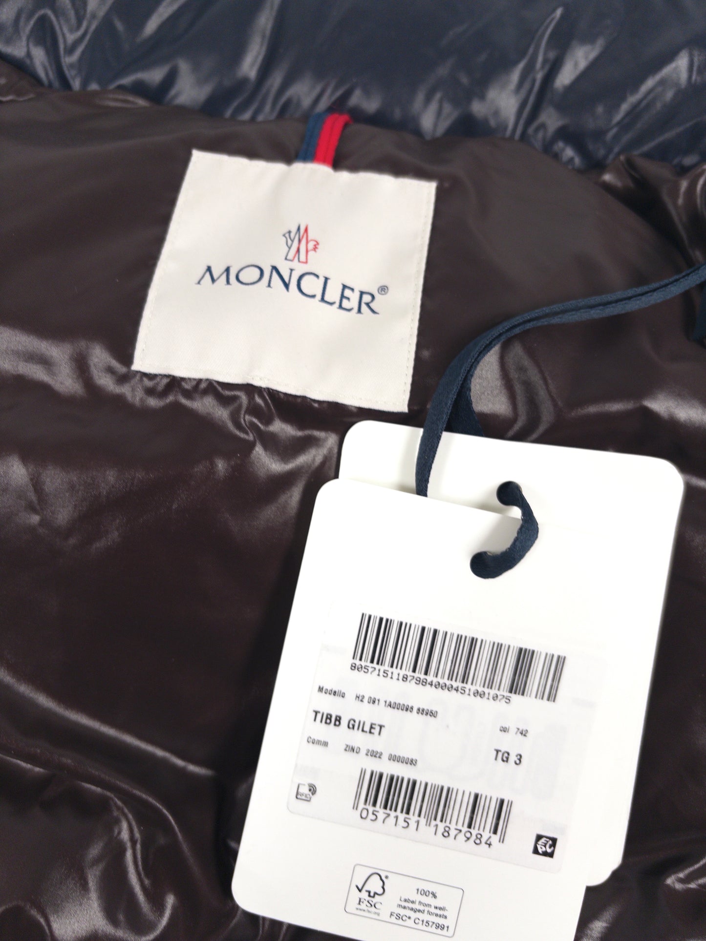 Moncler Tibb Vest with tags
