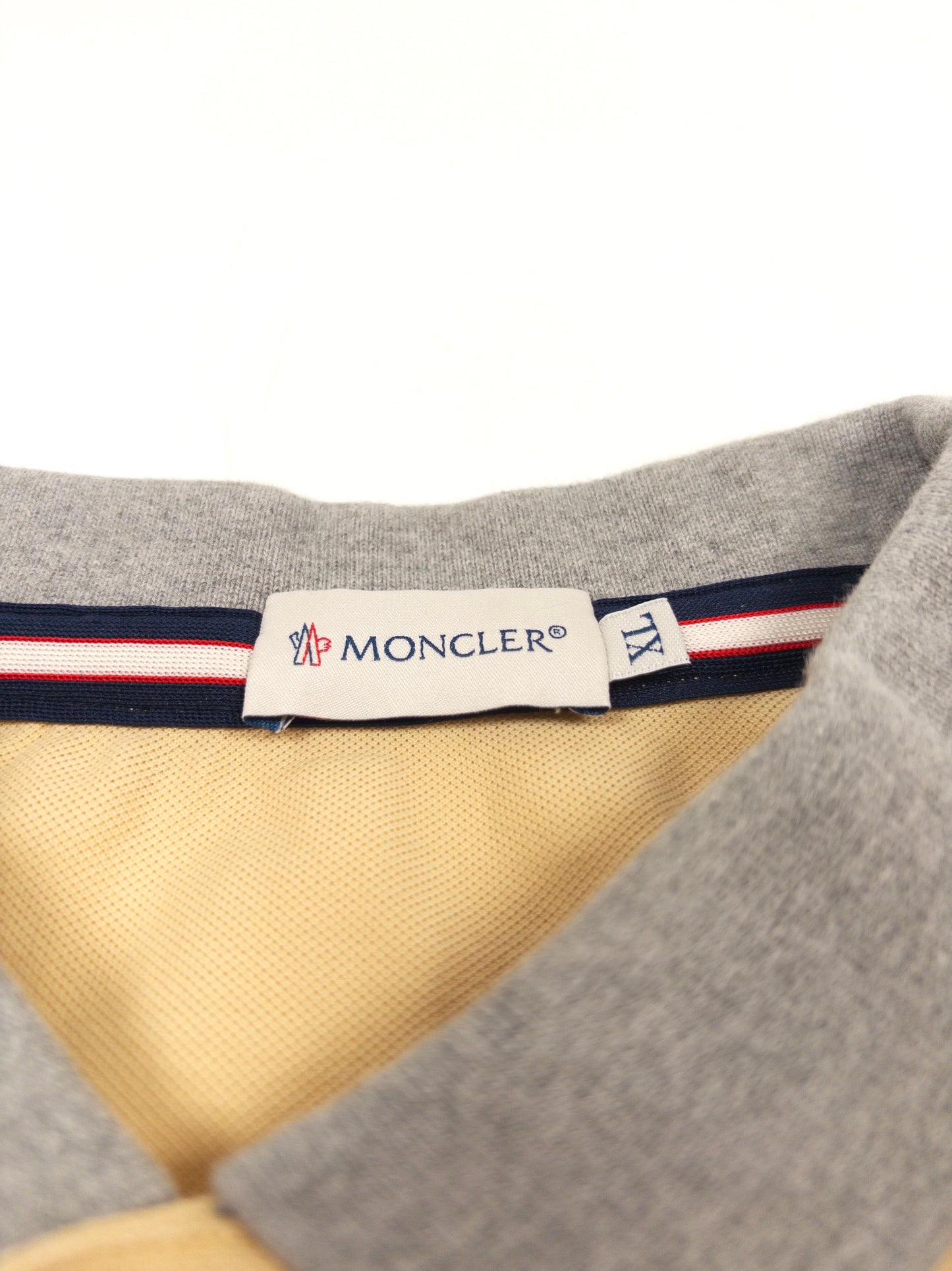 Moncler Polo Shirt Yellow