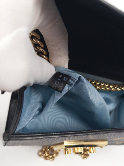 Gucci Padlock Star Bee Chain Bag