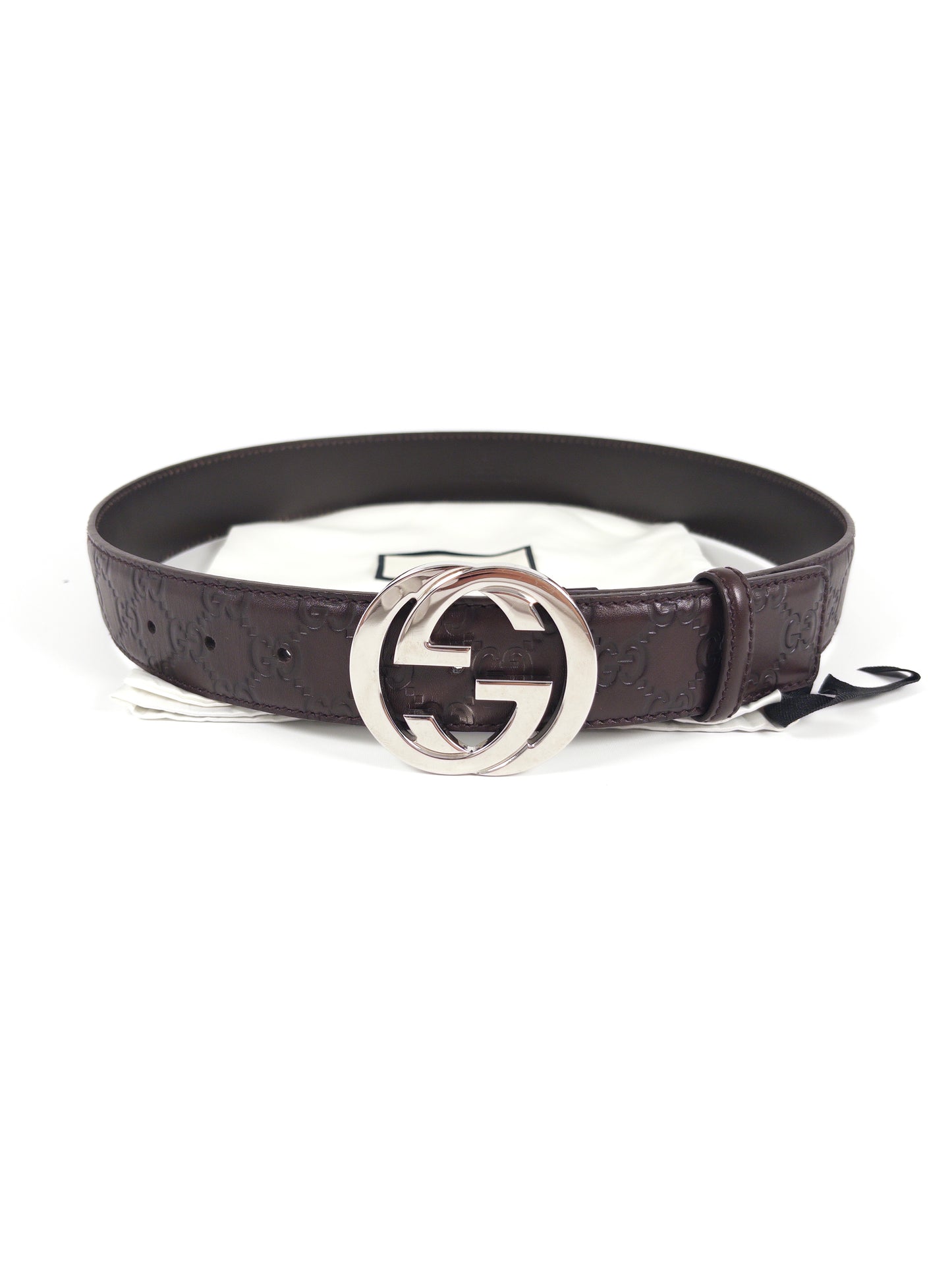 Gucci GG Leather Belt