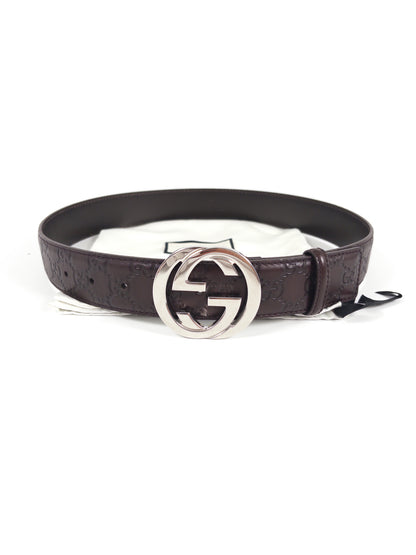 Gucci GG Leather Belt