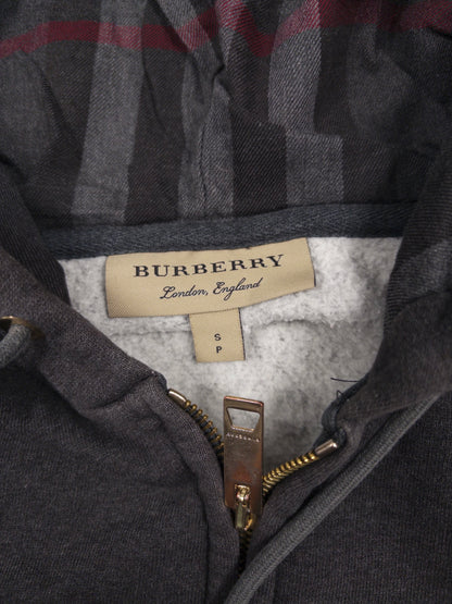 Burberry Check Zip Hoodie