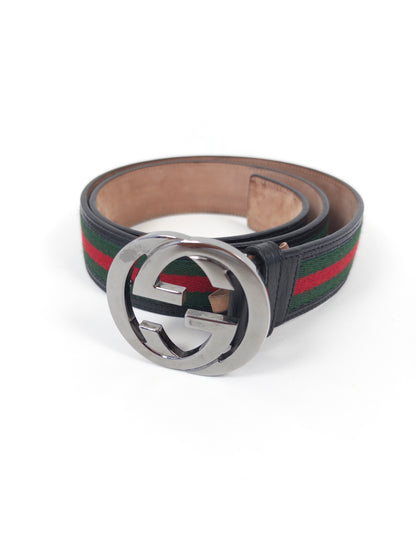 Gucci GG Web Belt
