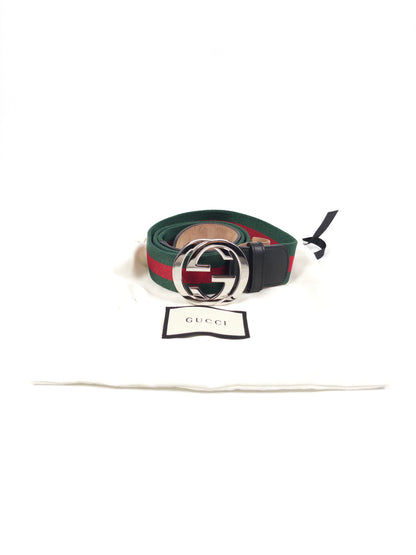 Gucci GG Web Belt