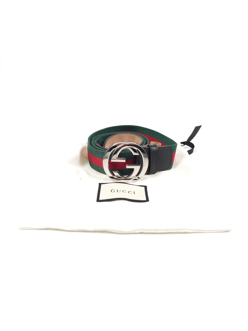 Gucci GG Web Belt