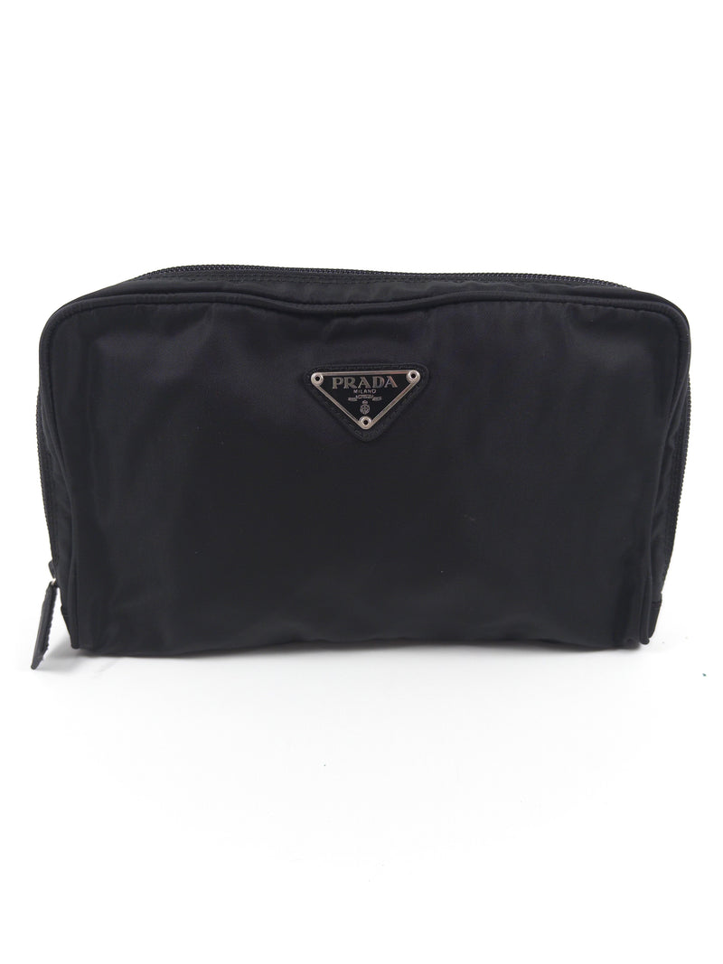 Prada Tessuto Nylon Medium Pouch Bag