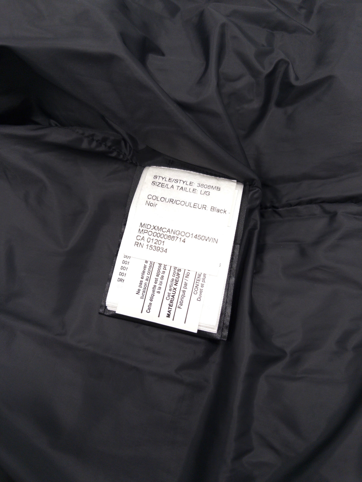 Canada Goose Wyndham Black Label