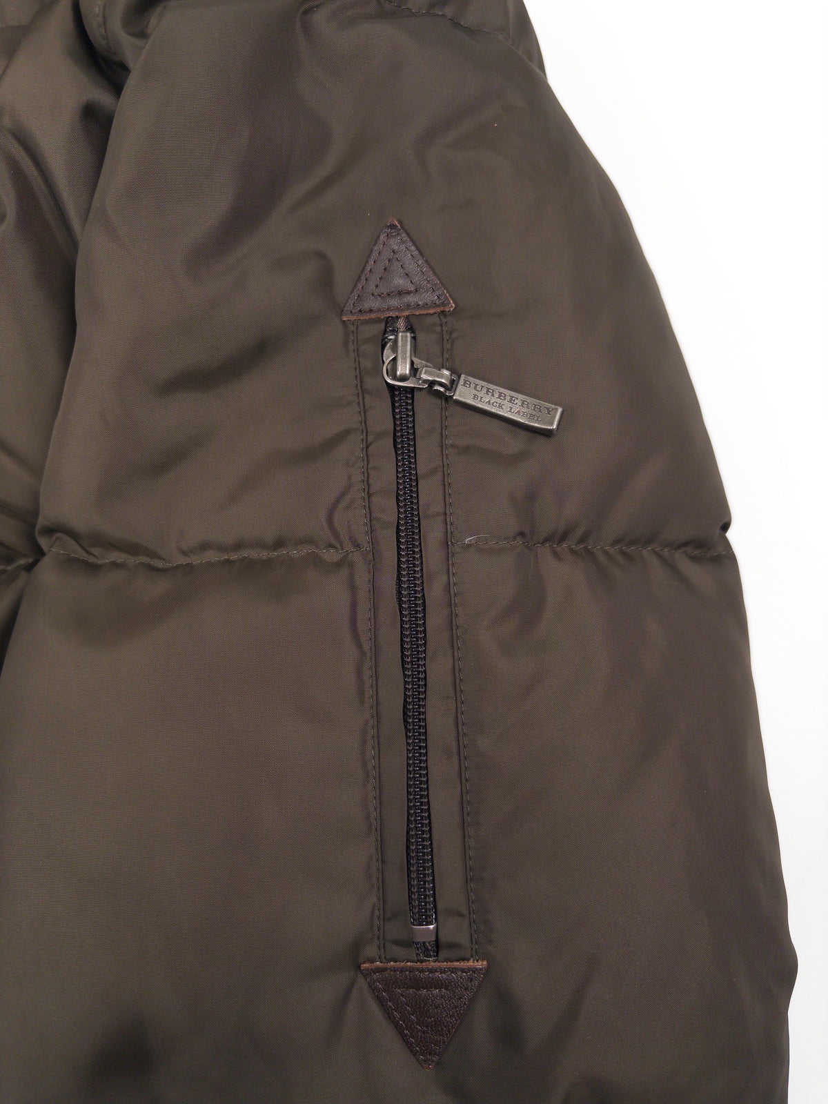 Burberry Nova Check Down Jacket, Brown