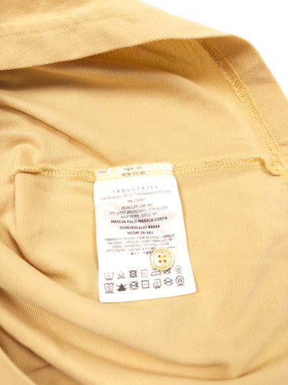 Moncler Polo Shirt Yellow