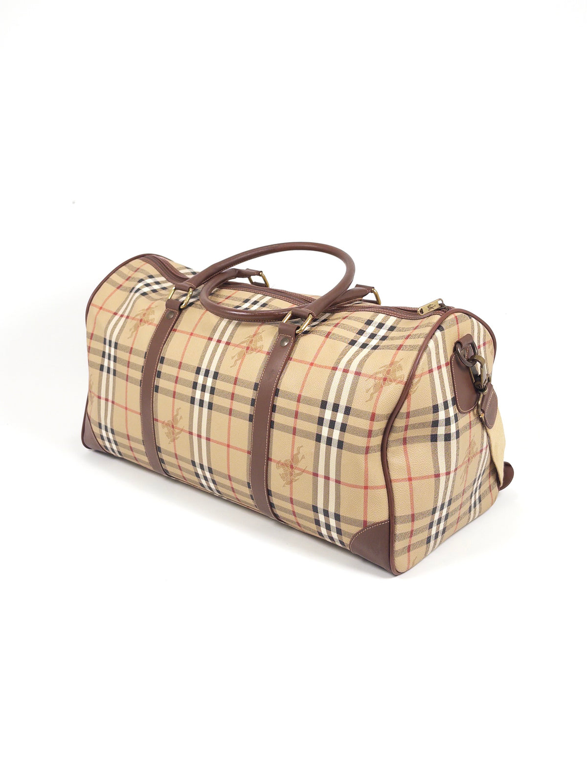 Burberry Nova Check Boston Bag