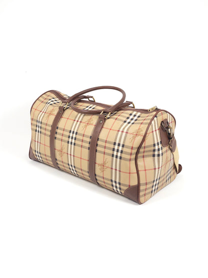 Burberry Nova Check Boston Bag