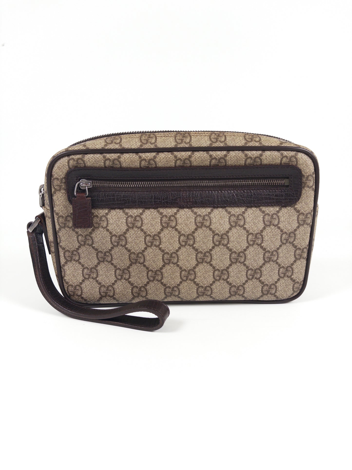 Gucci GG Supreme Clutch Bag