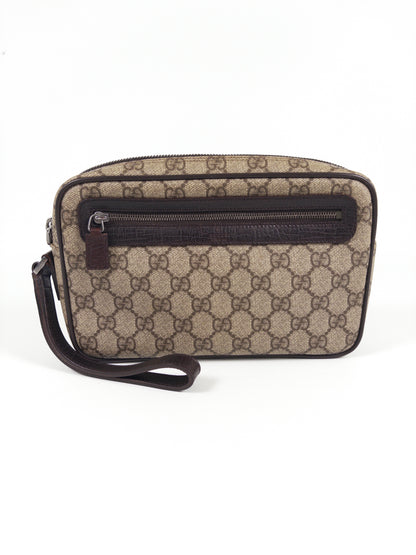 Gucci GG Supreme Clutch Bag