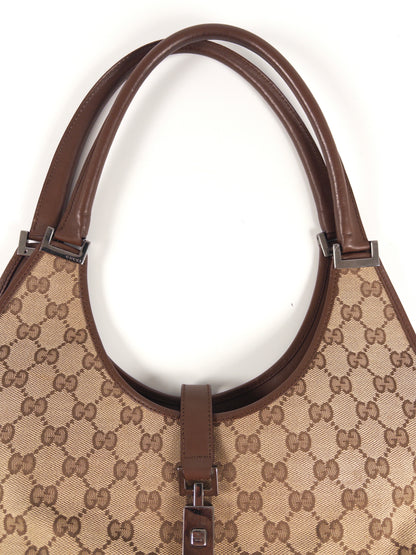 Gucci GG Canvas Jackie Tote Bag