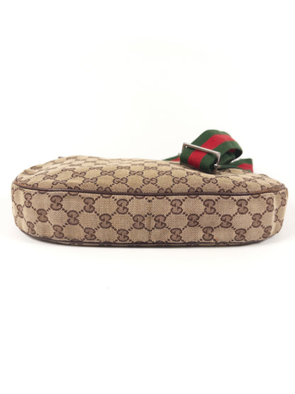 Gucci GG Canvas Sherry Line Shoulder Bag